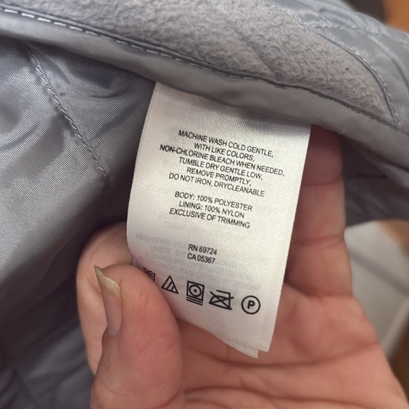 COLUMBIA XS Womens Fitted Grey Jacket/ amazing preloved condition ❤️ - Picture 7 of 9